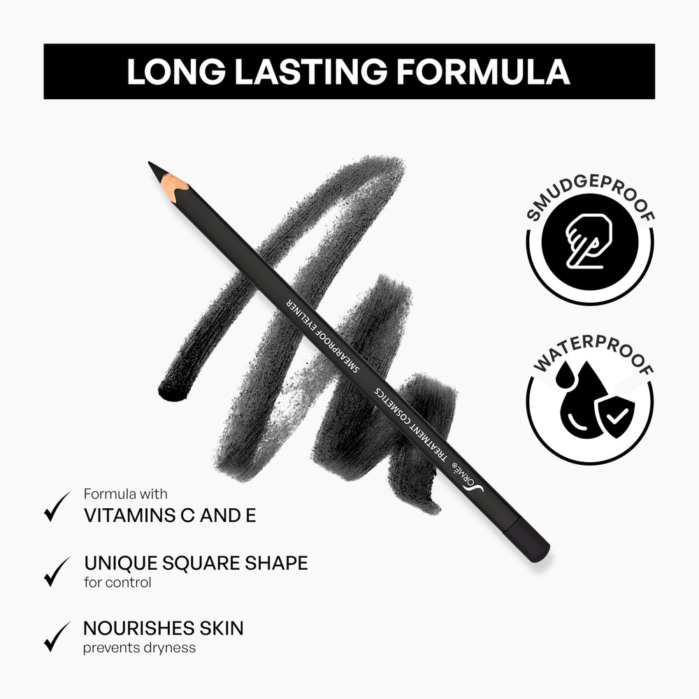 SORMÉ pencil tip closeup highlighting creamy texture for smooth, no-tug lines