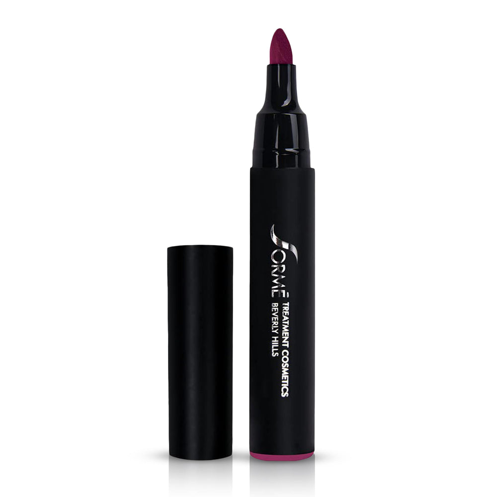 SORMÉ front packaging showing Vamp shade and matte marker benefits
