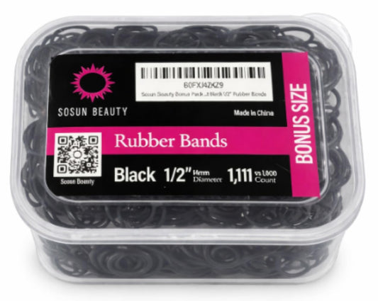 Sosun Beauty front packaging showing bonus 1111 count and durable tub benefit