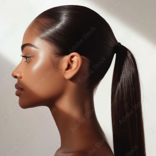 Sosun Beauty label close-up showing 1/2 inch size for precise styling choice