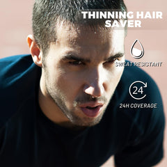 SOVONCARE before and after scalp comparison showing fuller hair benefit