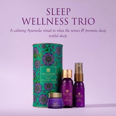 SPA CEYLON mist lightly spritzed on a pillow creating a soothing bedtime atmosphere