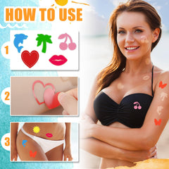 Spakon butterfly and lips assortment showing style variety for customization