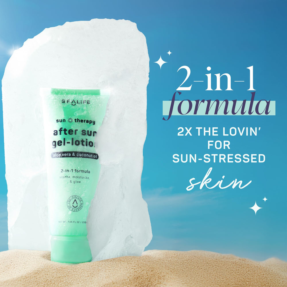 SpaLife open cap revealing smooth gel-cream texture for quick cooling