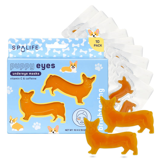 SpaLife corgi pack front view showing playful design and product benefit