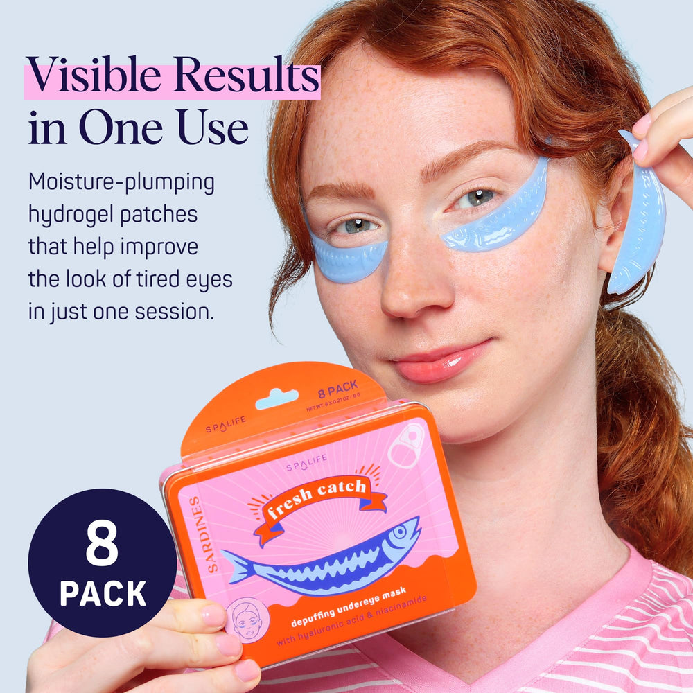 SpaLife open tin with stacked patches showing organized travel-ready benefit