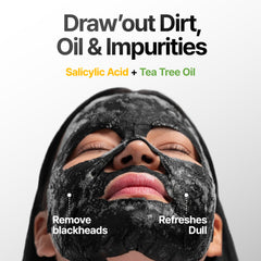 SpaScriptions mask application on face demonstrating even coverage