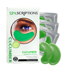 SpaScriptions front packaging showing cucumber patches and calming relief