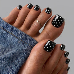 Spebozy front packaging showing polka dot toes and kit contents benefits quick prep
