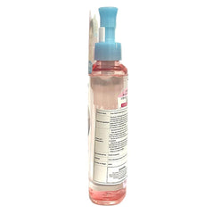 Generic Speedy in bathroom setting removing mascara for gentle, fast cleansing
