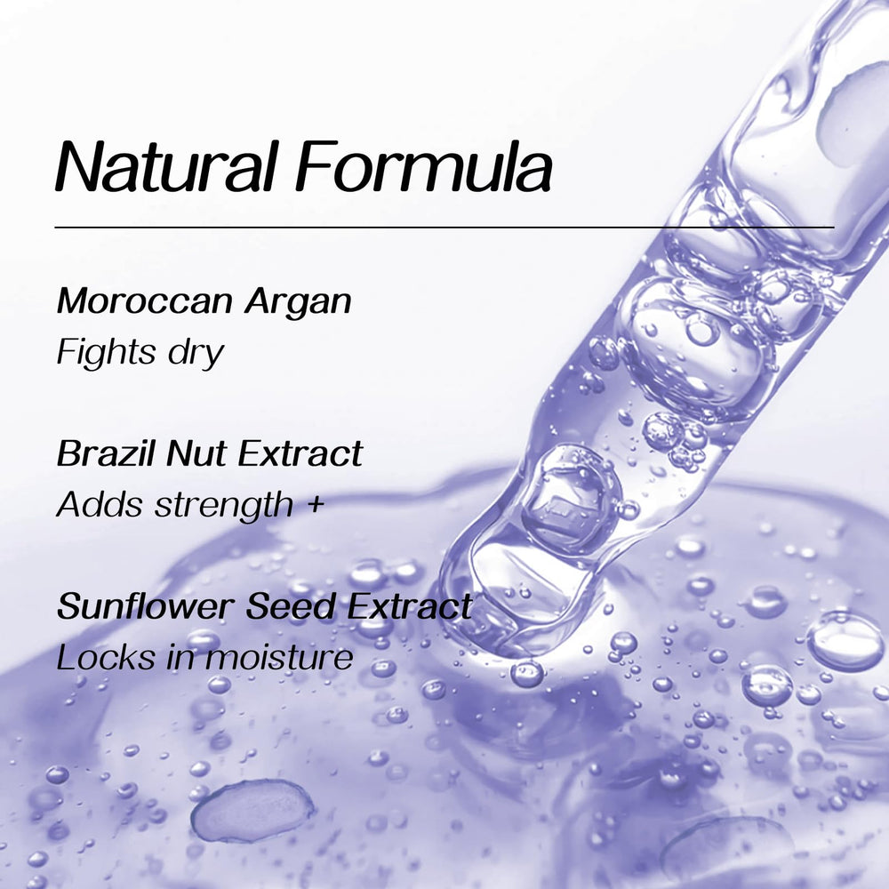 Spes application at roots showing how the spray lifts and refreshes hair for instant volume