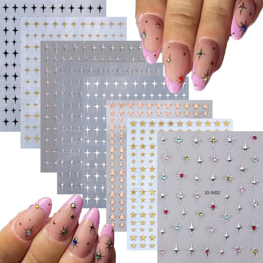 SPLOCUDU front packaging showing 12 sheets and star designs for quick styling