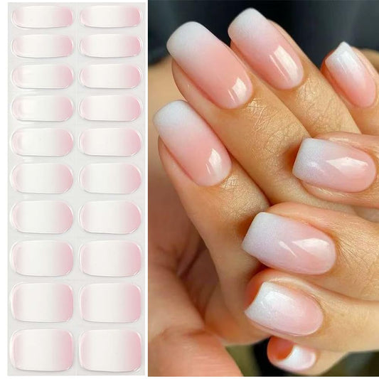 SPLOCUDU front packaging showing gradient pink strips and accessories for quick manicures