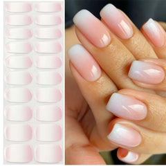 SPLOCUDU front packaging showing gradient pink strips and accessories for quick manicures