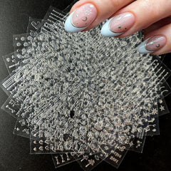 SPLOCUDU front packaging showing 30 silver sticker sheets and variety benefit