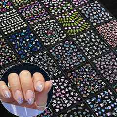 SPLOCUDU nail sticker application with tweezers showing easy placement benefit