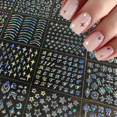 SPLOCUDU sheet close-up displaying stars and moons with easy-peel clarity