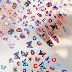 SPNBCQ on nails at a backyard party showcasing festive look and celebration-ready style