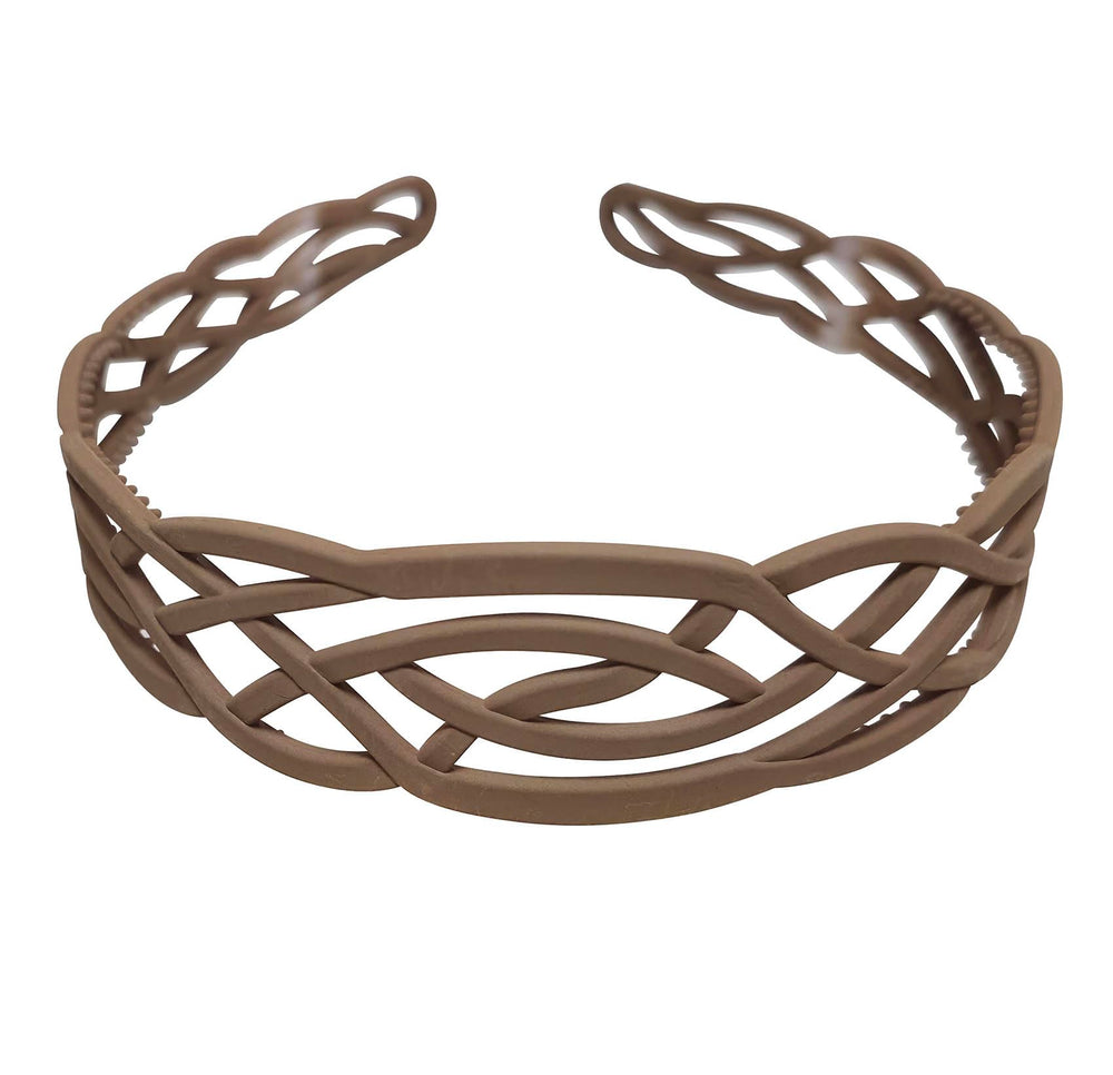 Springtime headband in casual outfit setting showing everyday wearability and style boost