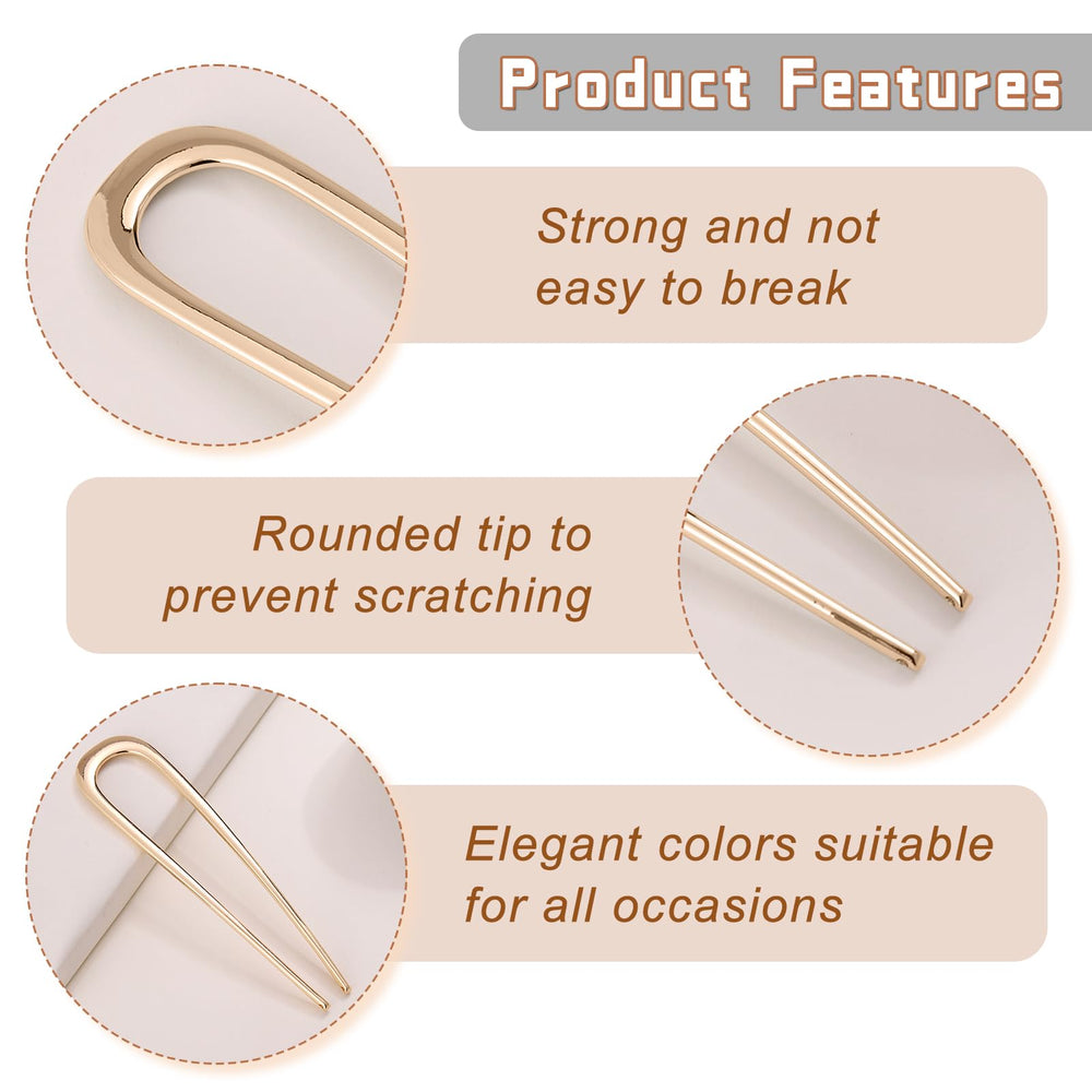 Srevela pins beside a ruler showing 5.5-inch length for thick and long hair