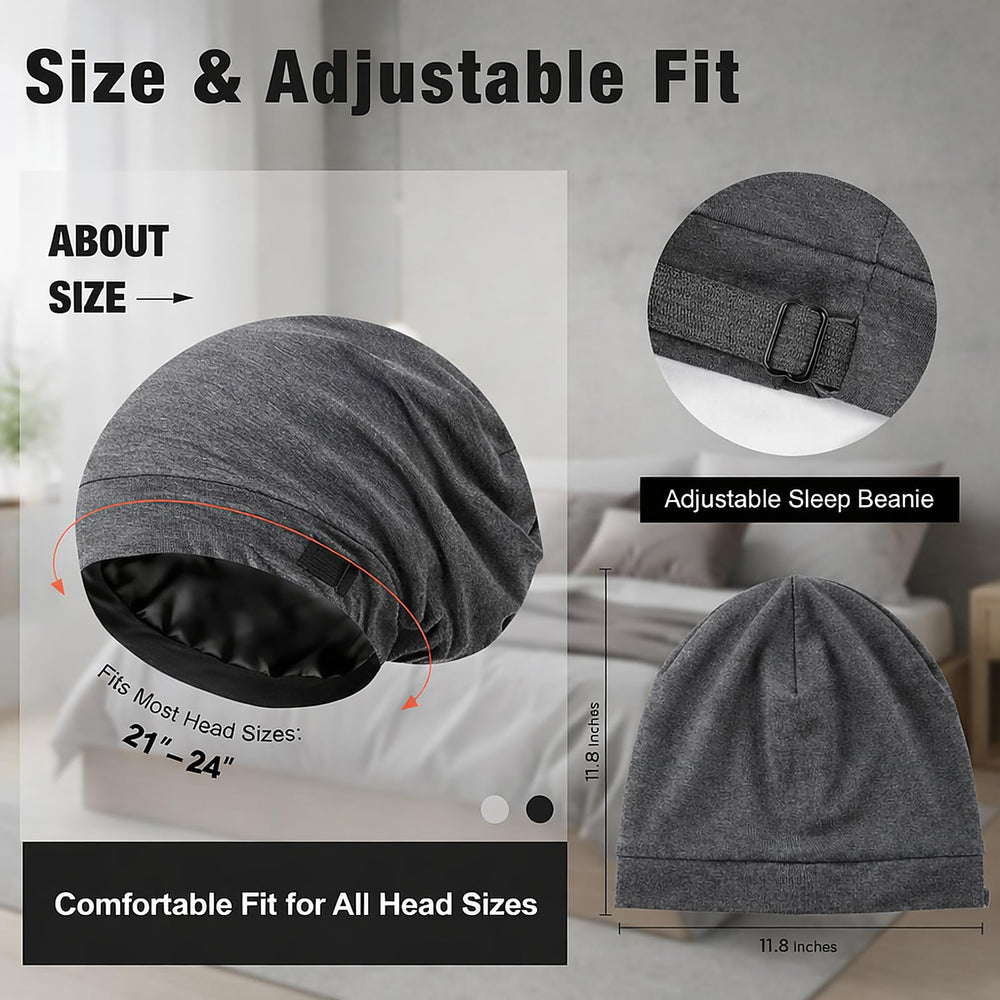 Srevela bonnet packed with travel essentials showing convenience and care preservation