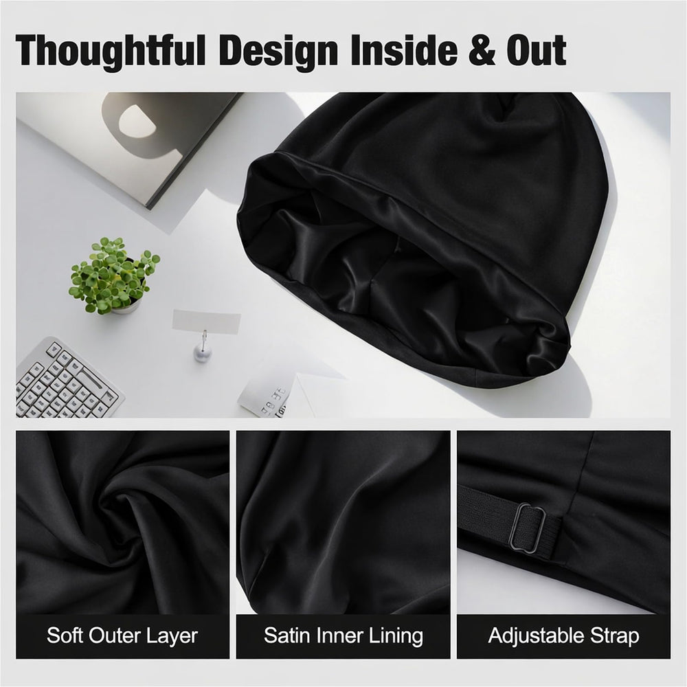 Srevela two bonnets laid flat showing dual-pack convenience for rotation