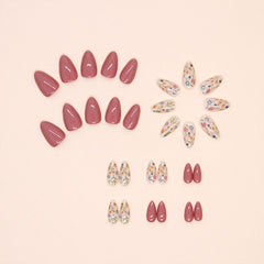 SRIMNUYY close-up of floral red bean paste detail highlighting design precision