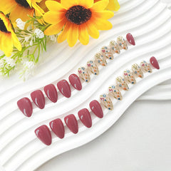 SRIMNUYY side view of nail curvature showing flexible elastic base for comfort