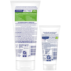 St. Ives travel tube beside full-size for easy portability