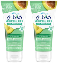St. Ives front jar showing label and pack benefits for daily hydration
