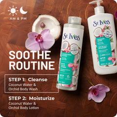 St. Ives back label showing product facts and usage information