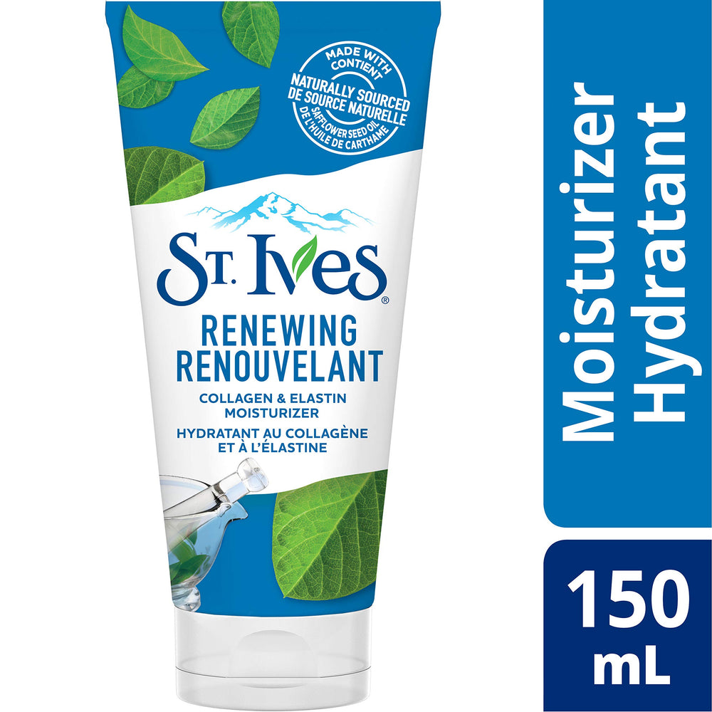 St. Ives back label close-up showing ingredients and usage details