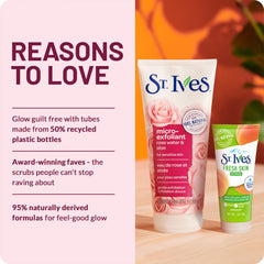 St. Ives duo side-by-side showing full and travel sizes for comparison