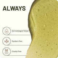 St. Ives label detail close-up showing key ingredients and safety