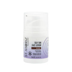 ST. MORIZ front packaging showing 50ml bottle and branding, clear product identity