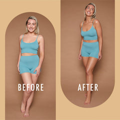 st. moriz mousse application with tanning mitt for streak-free results