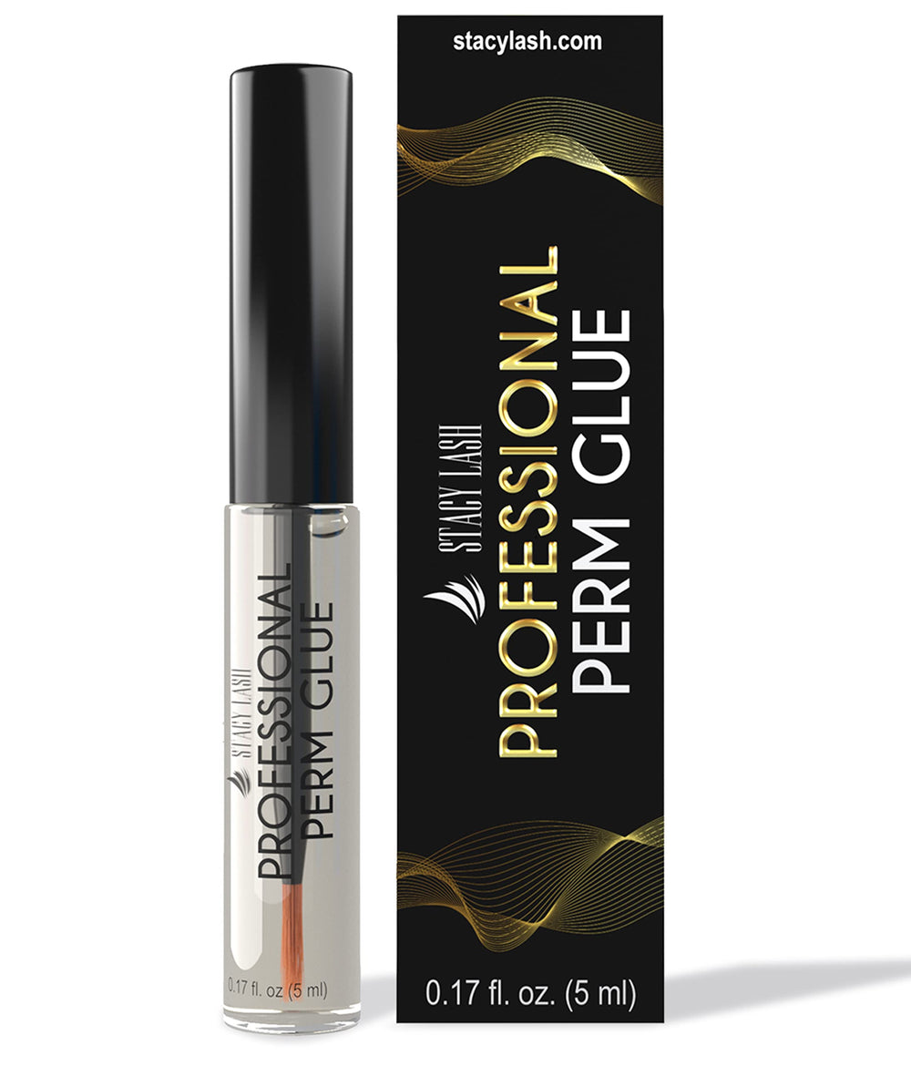 STACY LASH front packaging showing compact 5 ml bottle and clear benefit
