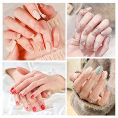 starfa lab brush in use applying polygel for smoother extension shaping benefit