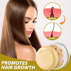 Starhig lather on hair demonstrating gentle cleansing and easy rinse