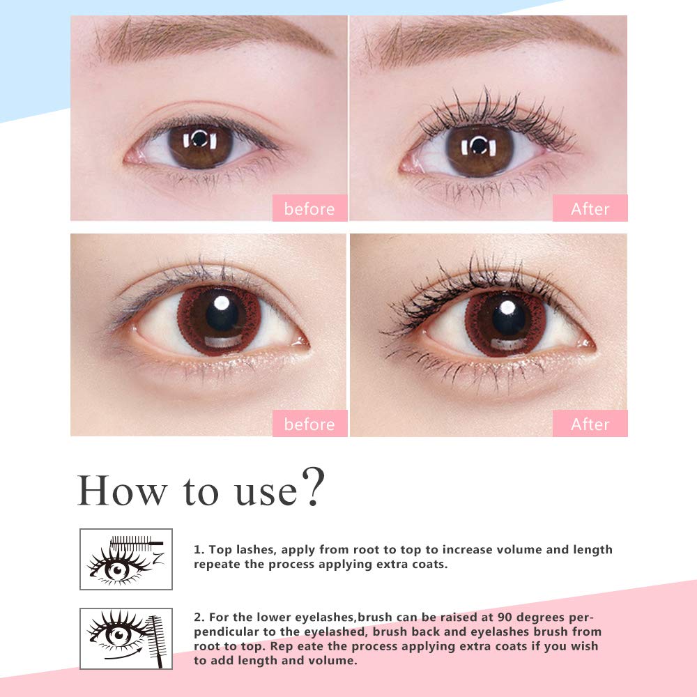 STARRY SKY lifestyle model wearing mascara showcasing long-lasting wearable look