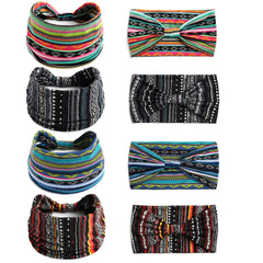 STGDAK flat lay of four distinct boho prints offering outfit coordination benefit