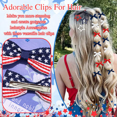 STGDAK mini ribbon bows array displaying color mix and lightweight charm