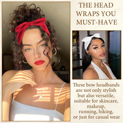 STGDAK headband used during yoga showing sweat-friendly, secure performance