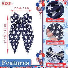 STGDAK bow worn on ponytail, instantly elevates hairstyle
