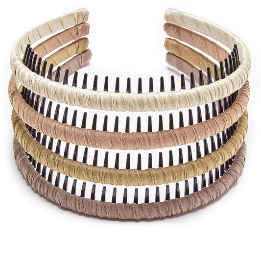 STHUAHE multicolor pack front view showing four headbands and colors