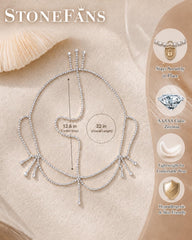 STONEFANS close rhinestone detail highlighting sparkle and crystal clarity benefit