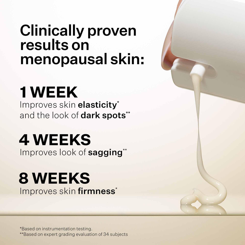 StriVectin applied under-eye area demonstrating reduced puffiness and smoothing