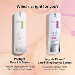 StriVectin before and after render illustrating firmer, lifted facial contours
