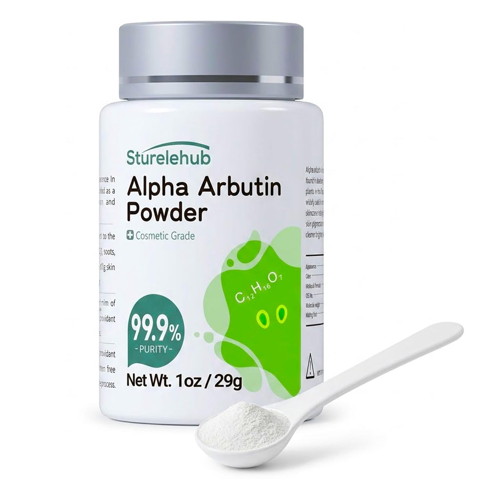 Sturelehub front packaging showing 1 oz powder and purity benefit