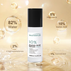 Sturelehub serum dropper dispensing clear drop for controlled application benefit